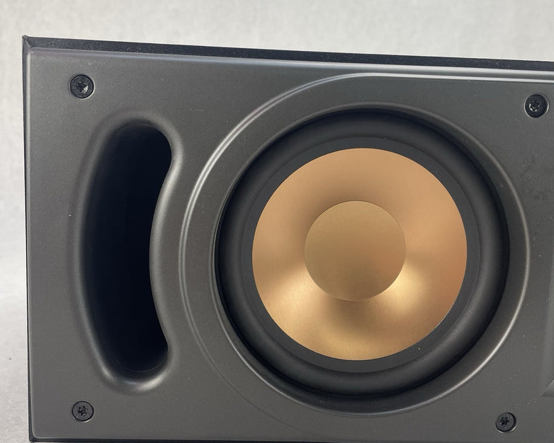 Klipsch Reference IV RC52 Center Speaker Black Dual 5.25" Tested Missing Grill