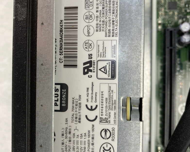 HP ProDesk 400 G2.5 SFF Intel Core i5-4590s 3GHz 8GB RAM No HDD No OS