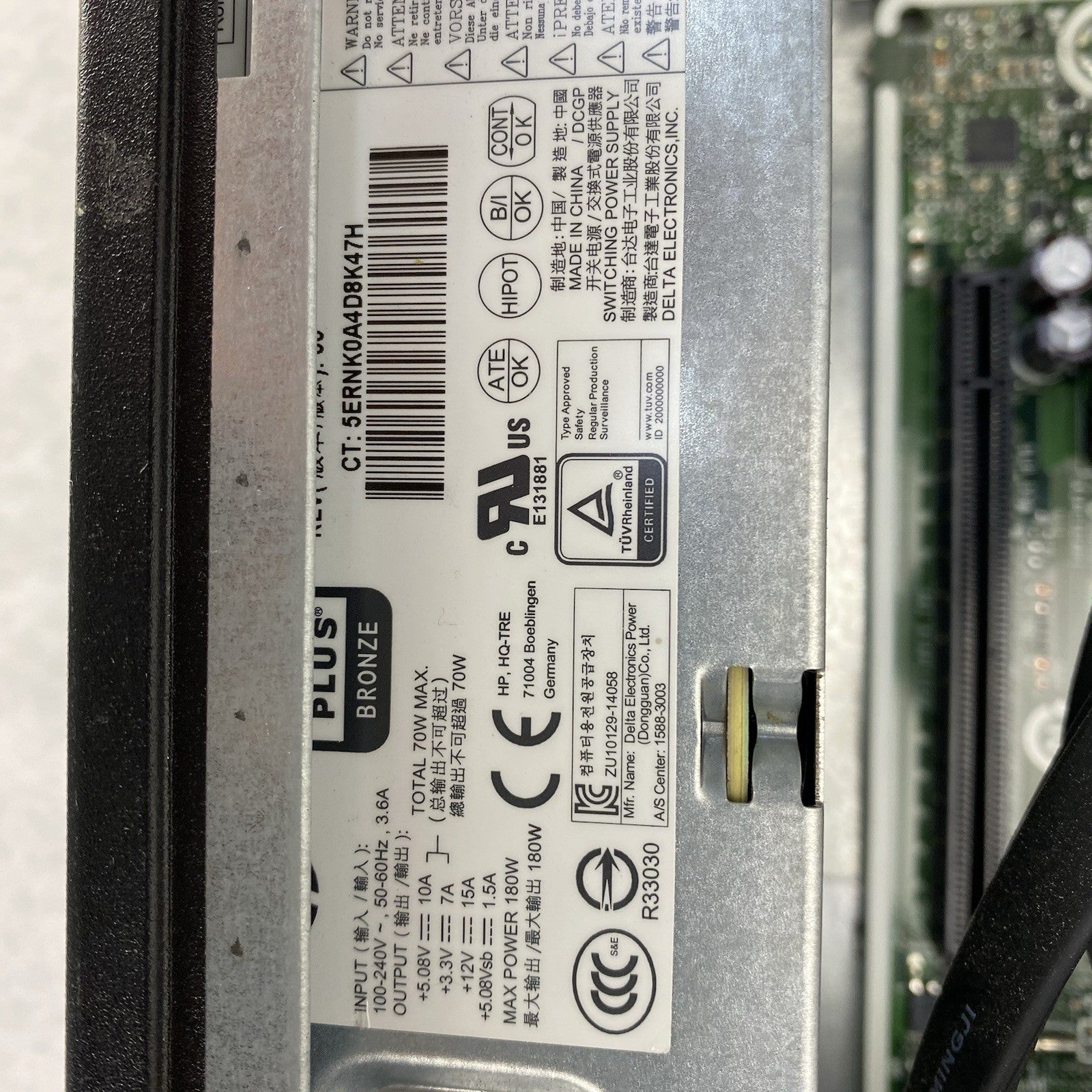 HP ProDesk 400 G2.5 SFF Intel Core i5-4590s 3GHz 8GB RAM No HDD No OS