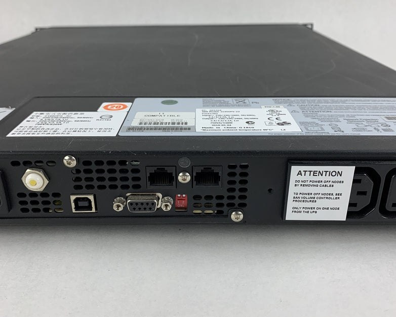 IBM 2145UPS-1U uninterruptable Power Supply Tested No Batteries W/ Caddy