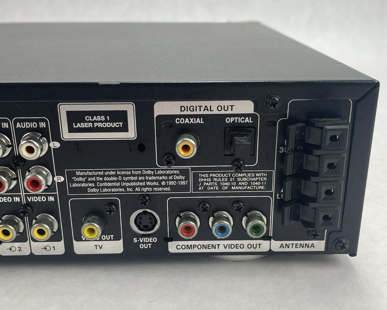 Koss C220 DVD Player Integrated 5.1 Reciver Broken Volume Dial For Parts