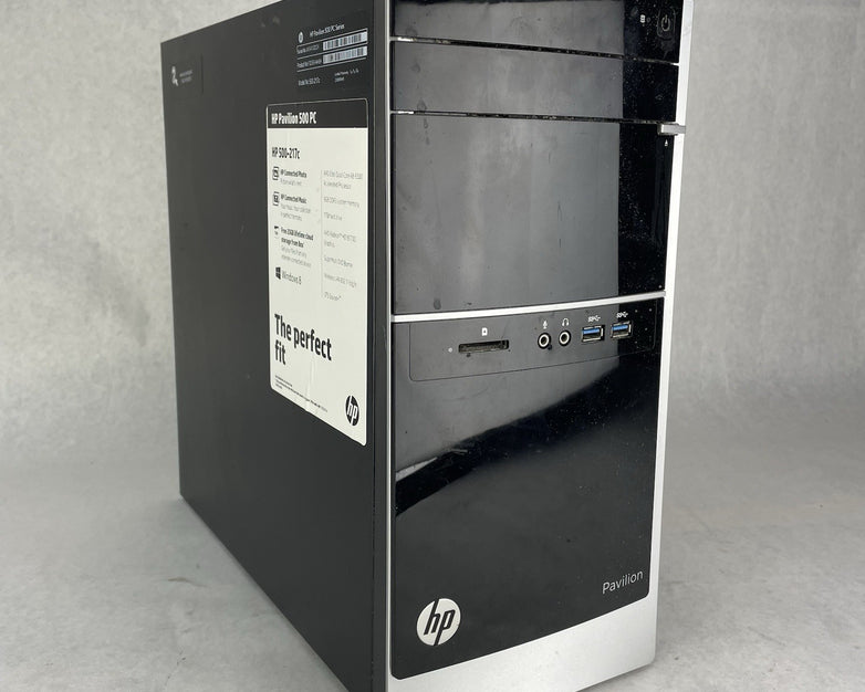 HP Pavilion 500-267C MT AMD A8-6500 3.5 GHz 8 GB RAM No HDD No OS