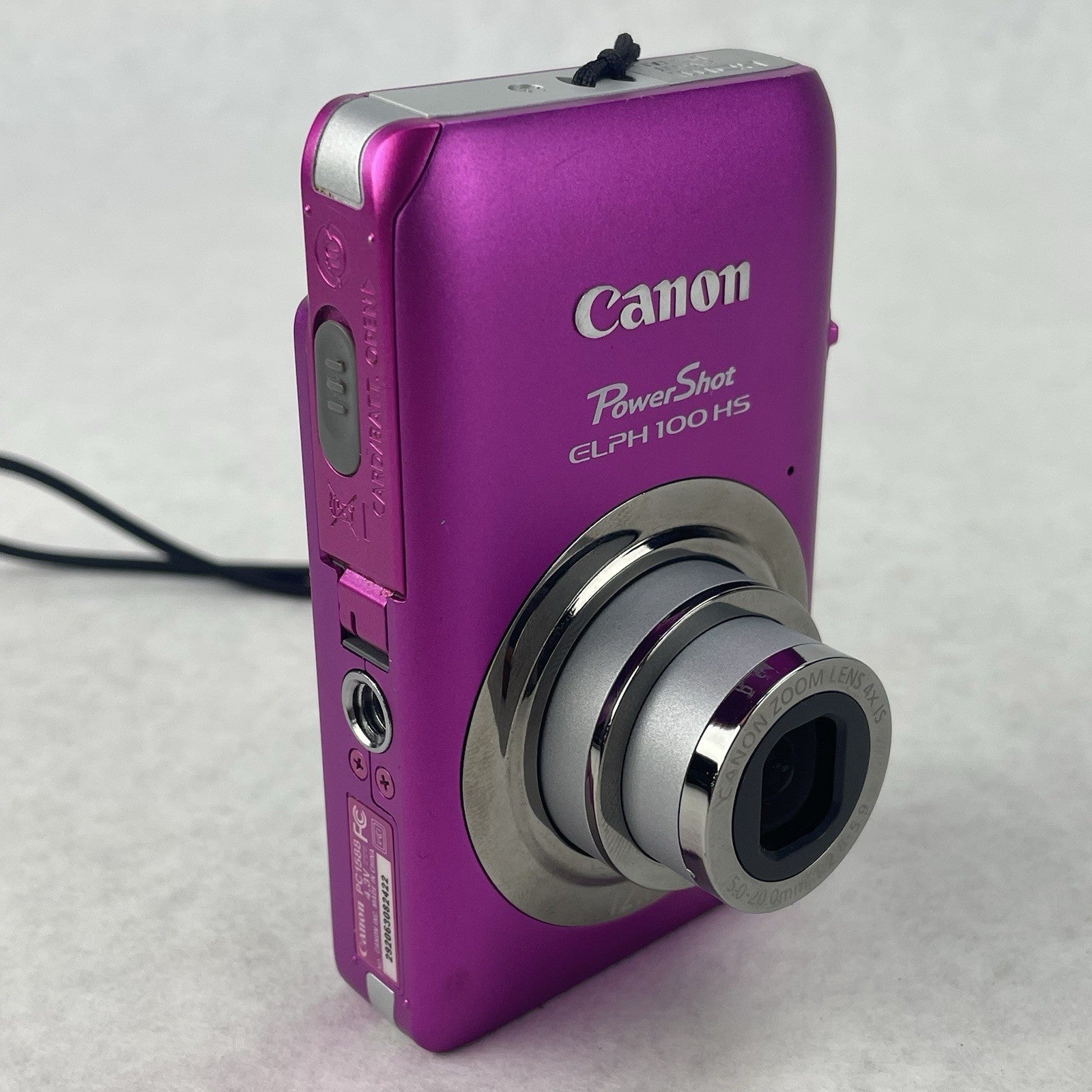 Canon PowerShot ELPH 100 HS 12.1MP Camera No Battery No Memory Card No Charger0