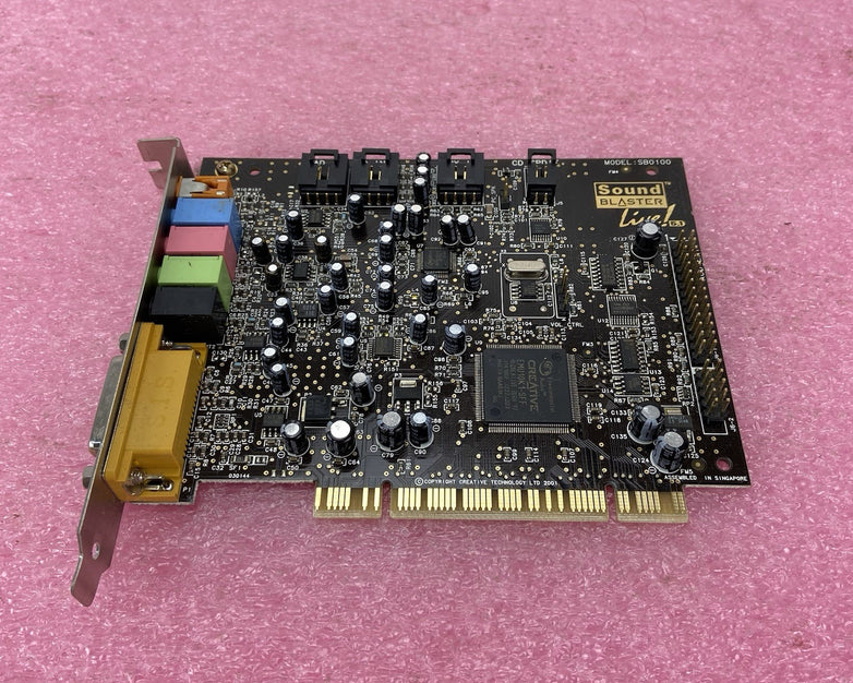 Creative Labs Sound Blaster Live! 5.1 SB0100 PCI Audio Card