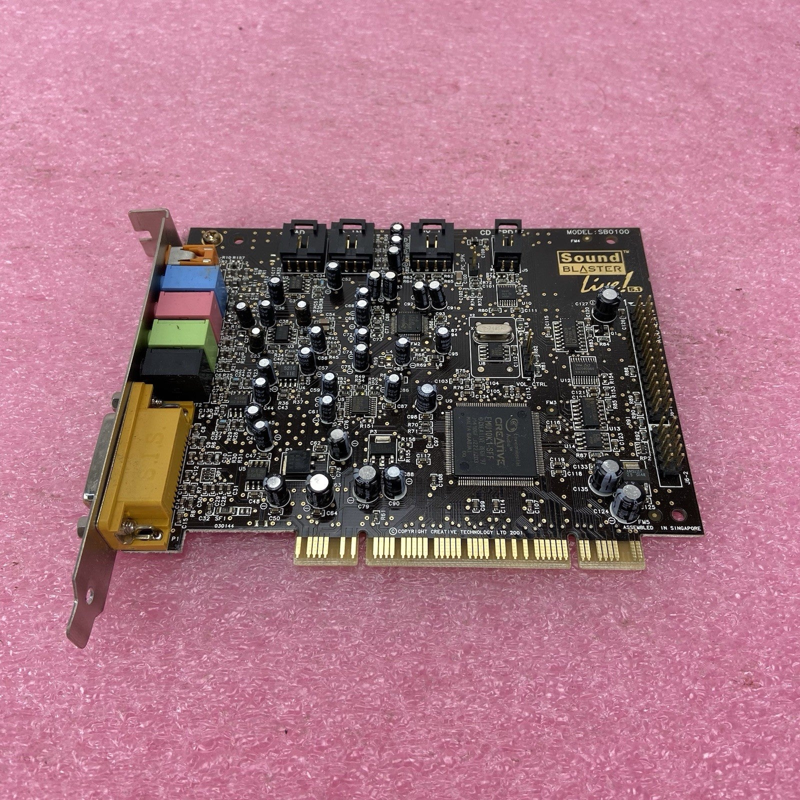 Creative Labs Sound Blaster Live! 5.1 SB0100 PCI Audio Card4