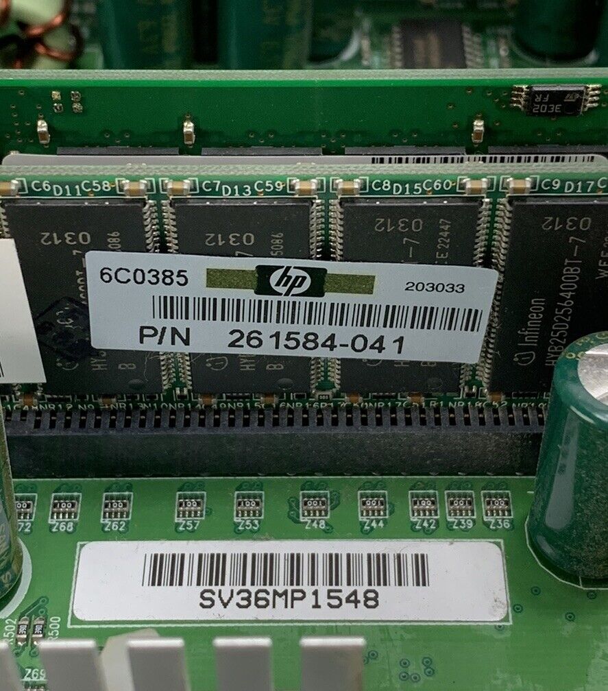 Compaq ProLiant ML350 G3 Motherboard Intel Xeon 2.8GHz 1.5GB RAM