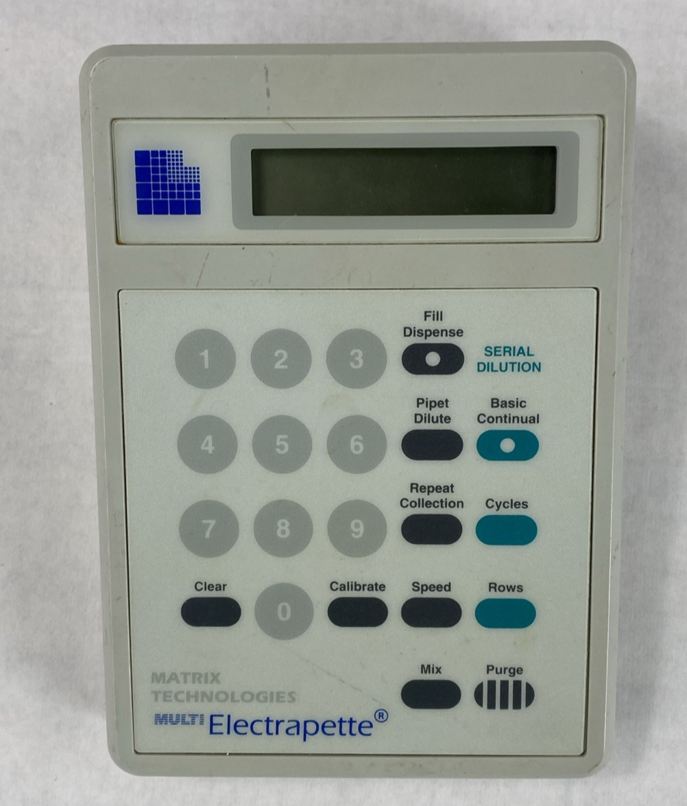 Matrix Technologies Multi Electrapette Untested