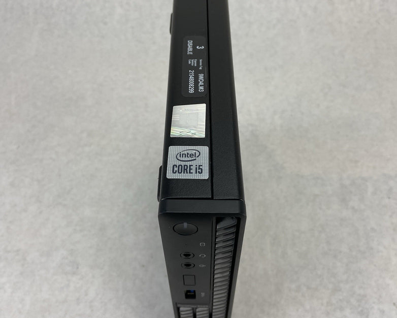 Dell Optiplex 3090 Micro Intel Core i5-10500T  2.3GHz 8GB RAM No AC/HDD/OS