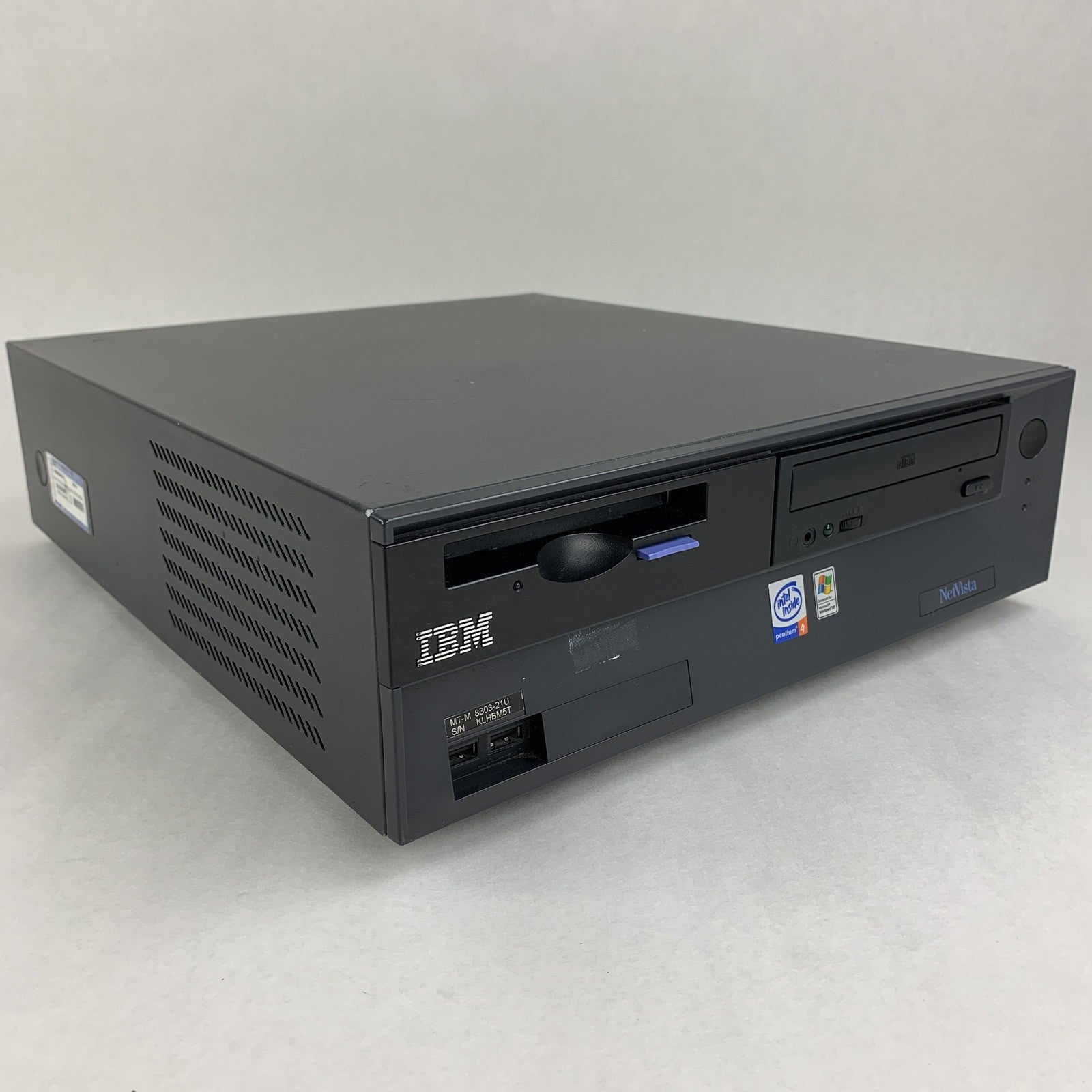 IBM Netvista 8303-42U Desktop Pentium 4 2.4 GHz 256 MB Win XP COA No OS No HDD