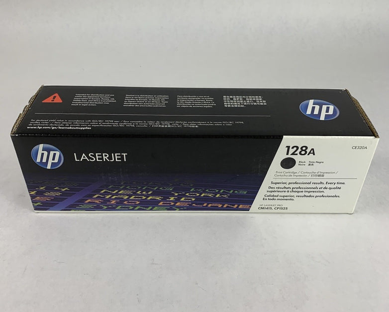 HP LaserJet 128A CE320A Black Print Cartridge Exp: Apr 2019