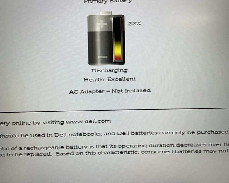 Dell Latitude 5500 15.6" i5-8265U 1.60 GHz 8 GB RAM No SSD/OS/AC - Bad Edge