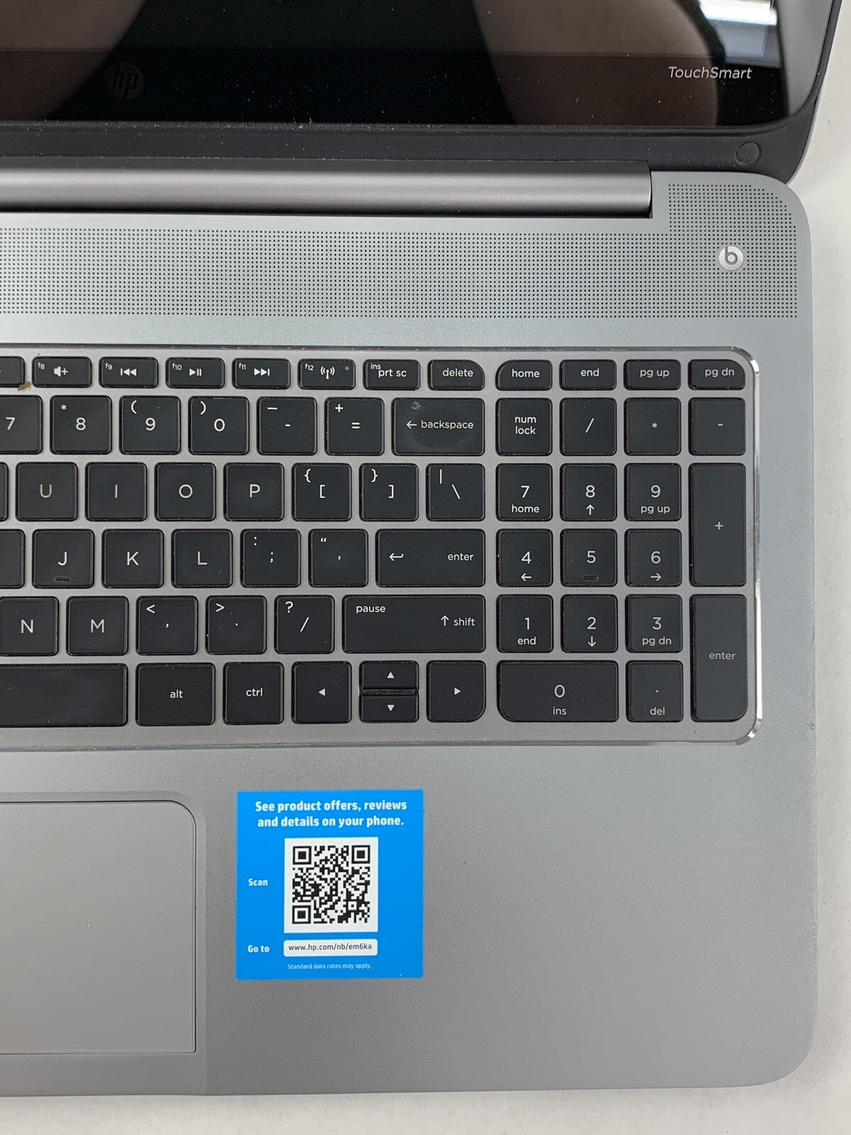 HP Envy TS M6 Sleekbook A10-5745M 8 GB Ram No OS No HDD No Batt No AC