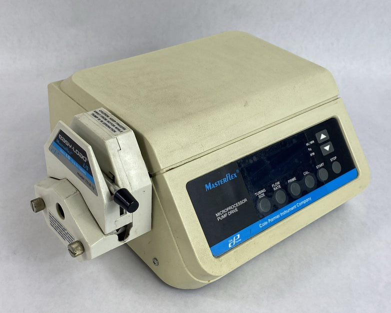 Cole-Parmer Masterflex 7524-00 Microprocessor Pump Drive w/ 7518-12 Pump Head