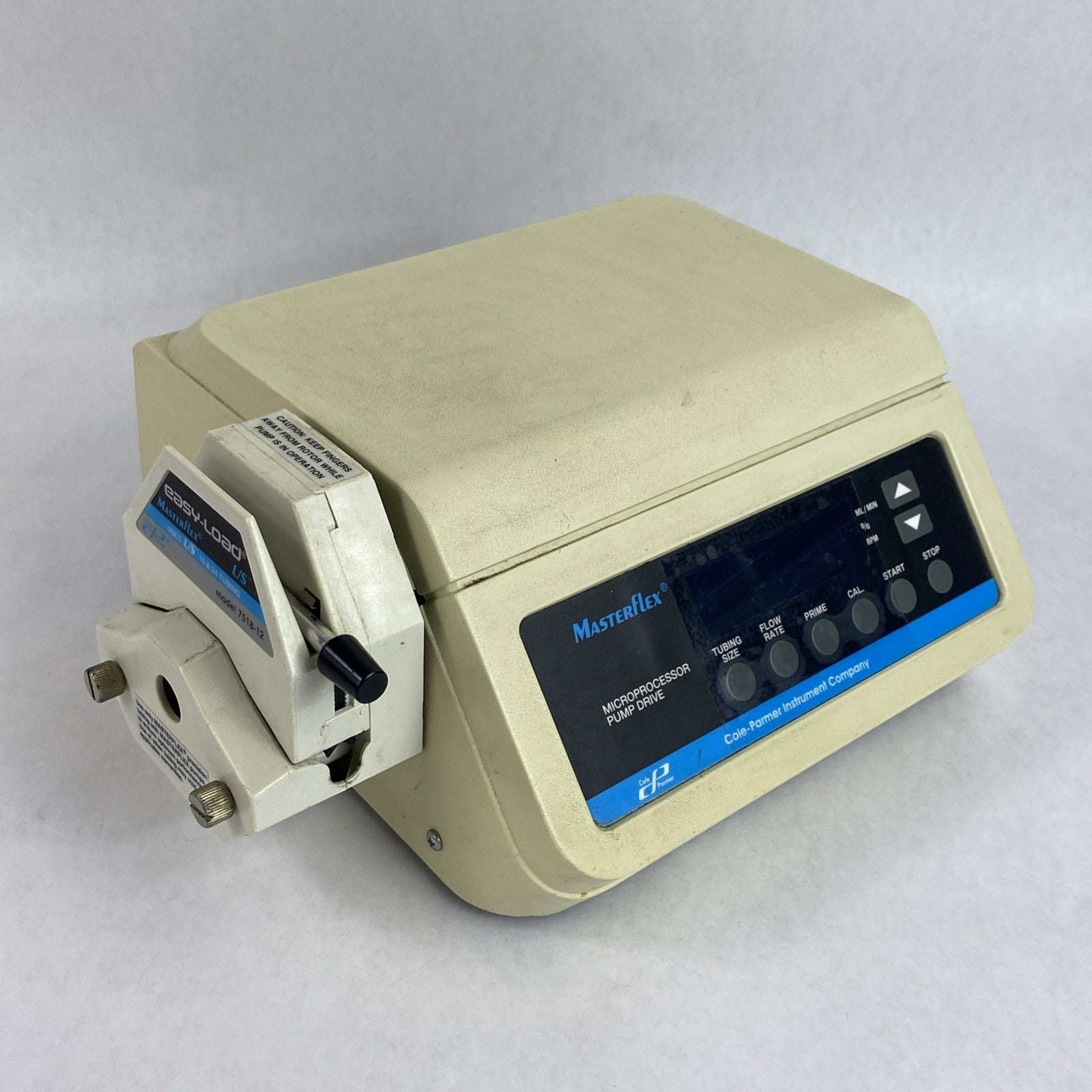 Cole-Parmer Masterflex 7524-00 Microprocessor Pump Drive w/ 7518-12 Pump Head0