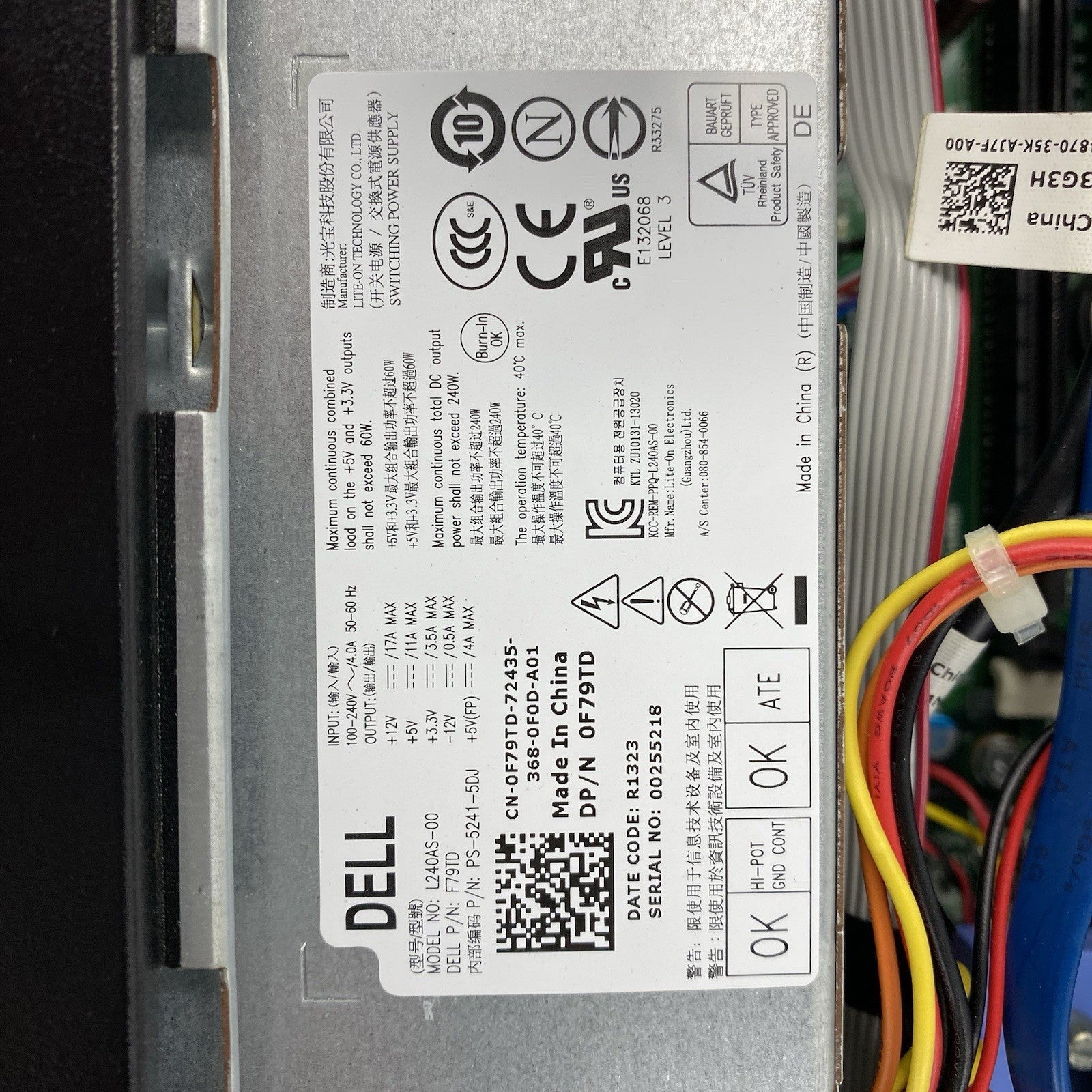 Dell OptiPlex 3010 SFF Intel Core i3-3220 3.30GHz 6GB RAM No HDD No OS