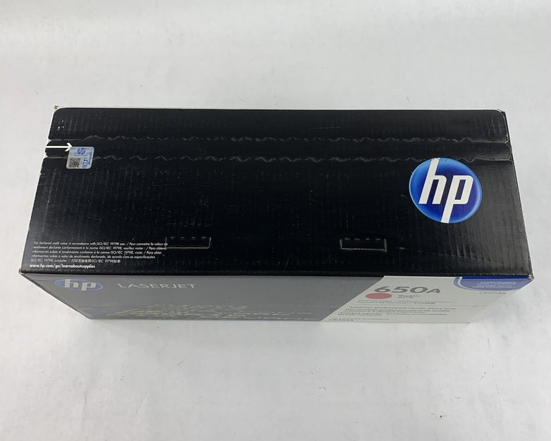 HP LaserJet 650A CE273A Magenta Toner Cartridge Exp: Aug 2014