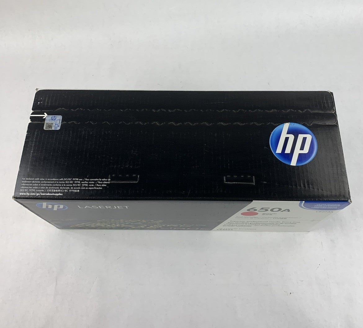 HP LaserJet 650A CE273A Magenta Toner Cartridge Exp: Aug 20147