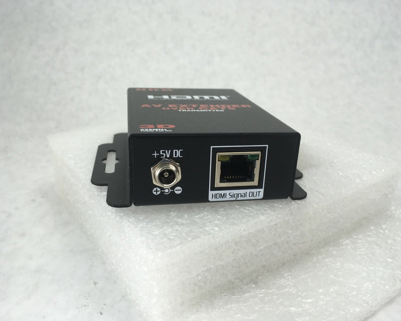 HDAV HD-C5S4 HDMI Audio Single Extender Over CAT5 UTP HD 3D 1080p (Lot of 2)