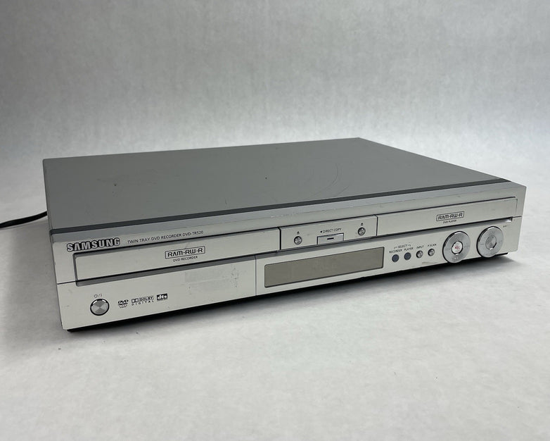 Samsung DVD-TR520 Dual Tray DVD Recorder Combo Player Copier Tested