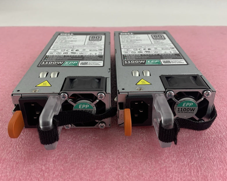 Dell L1100E-S1 CMPGM 1100W 80+ Platinum AC Power Supply Lot of 2x