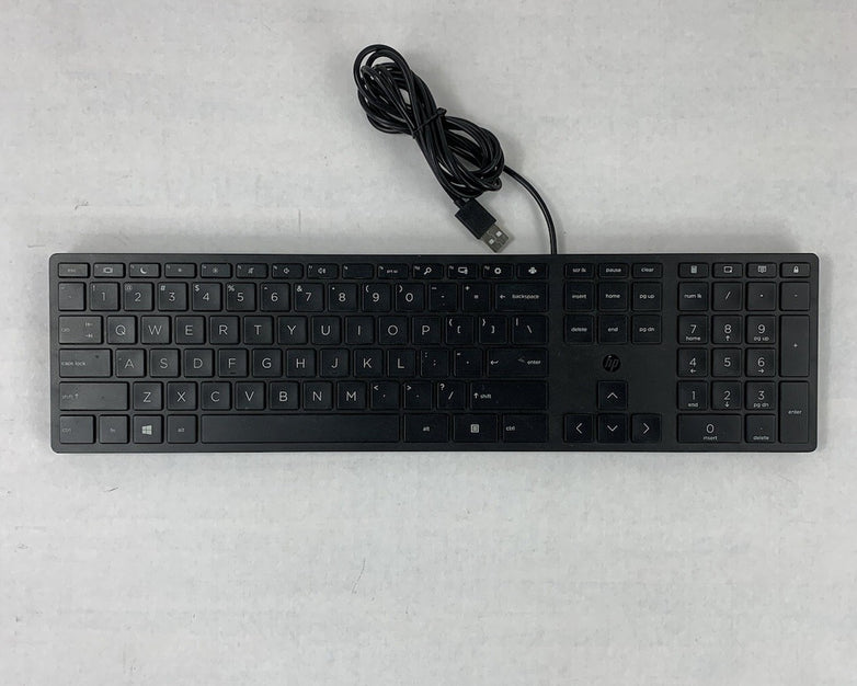 HP HSA-P010K L96909-001 320K USB-Wired Desktop Keyboard (Lot of 5)