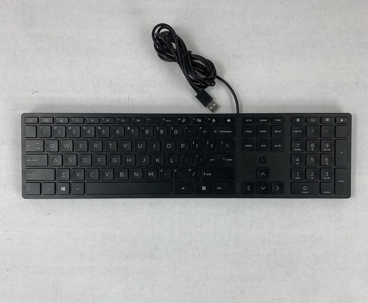 HP HSA-P010K L96909-001 320K USB-Wired Desktop Keyboard (Lot of 5)