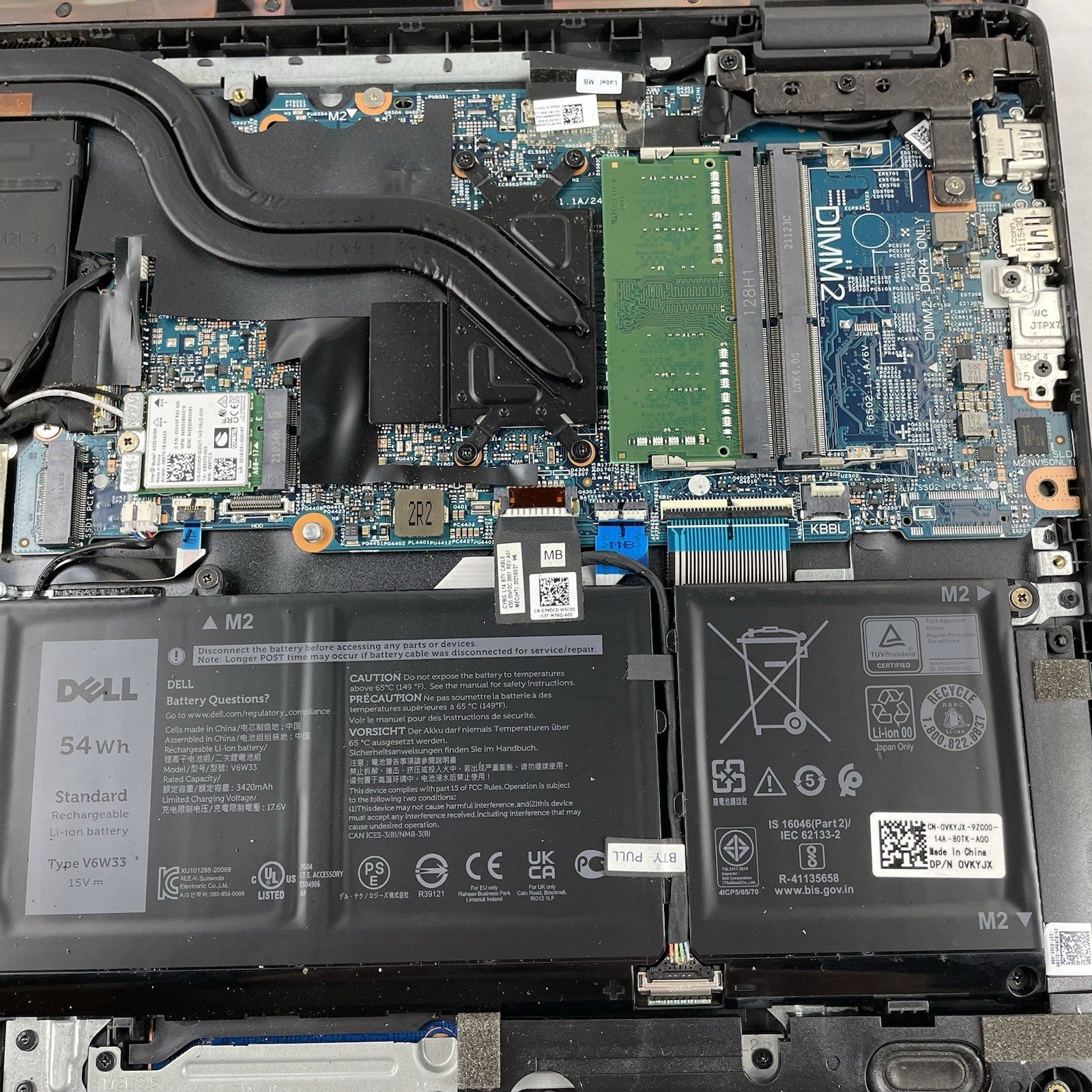 Dell Latitude 3520 15.6" i5-1145G7 2.60 GHz 8 GB RAM No SSD/OS/AC - Heat Spot19