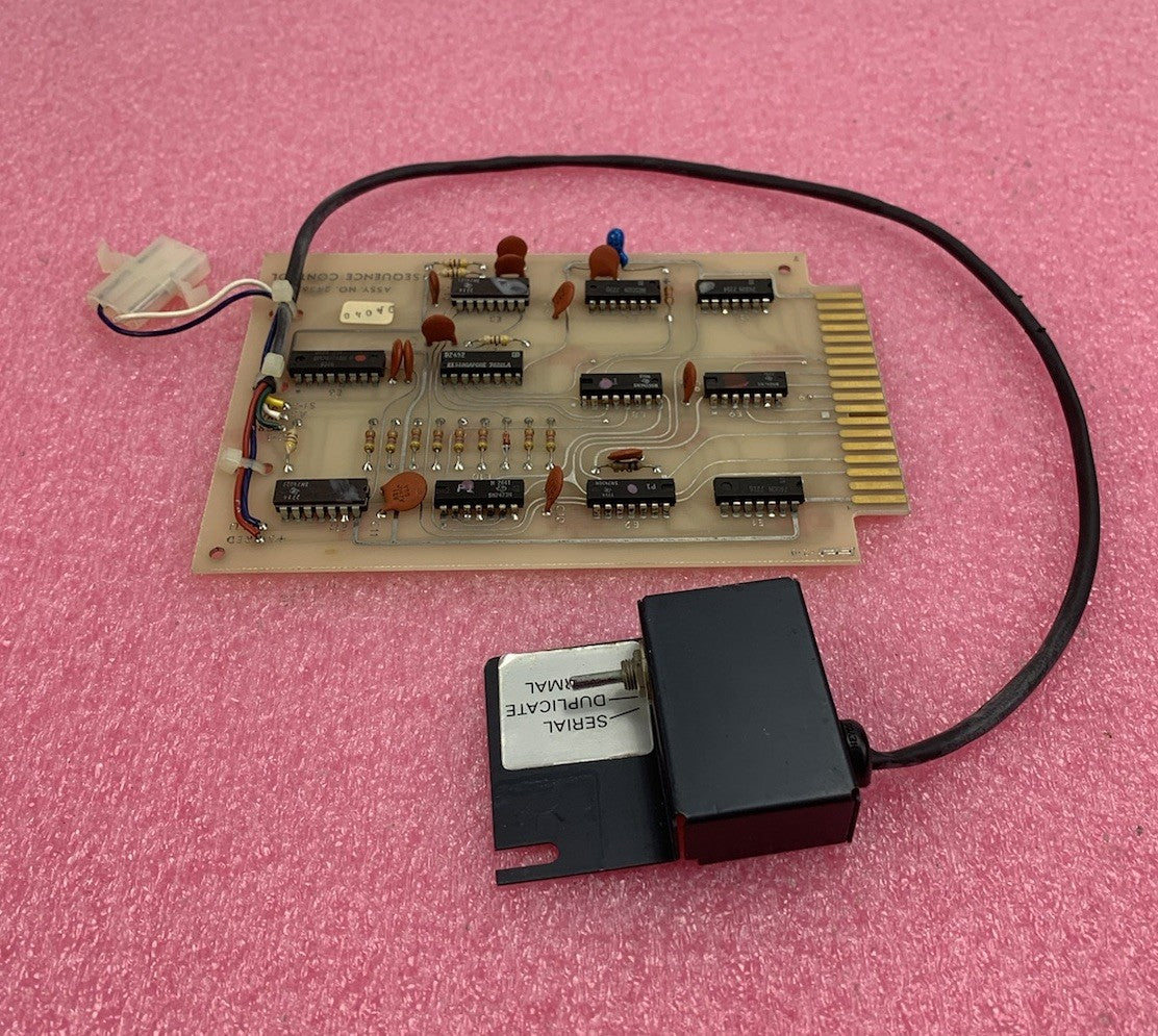MSI 04048 Sequence Control Assy No 24363-3 Card