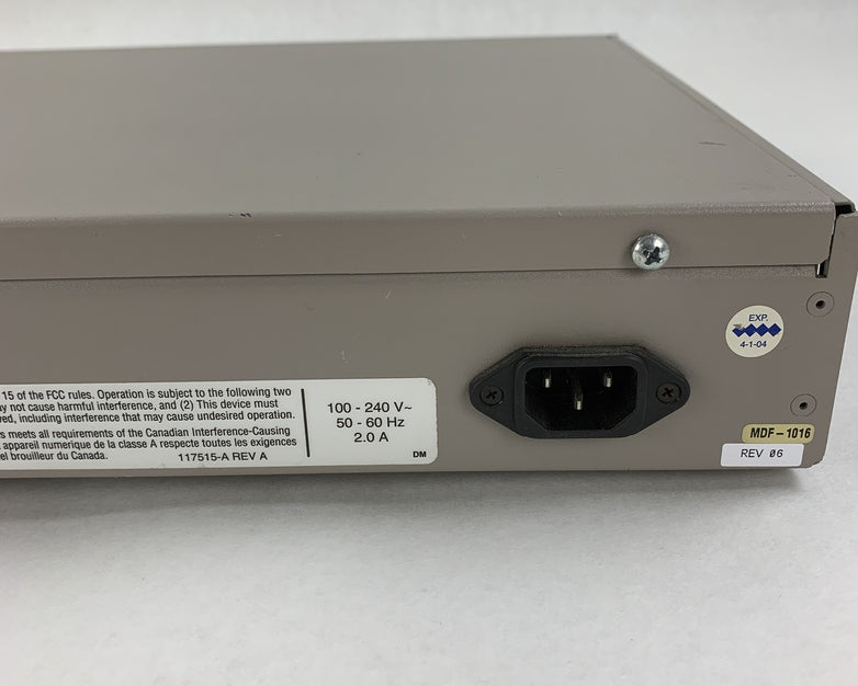 Bay Networks Baystack 350F-HD AL2012A08 24 Ports 10/100 Autosense Switch Tested