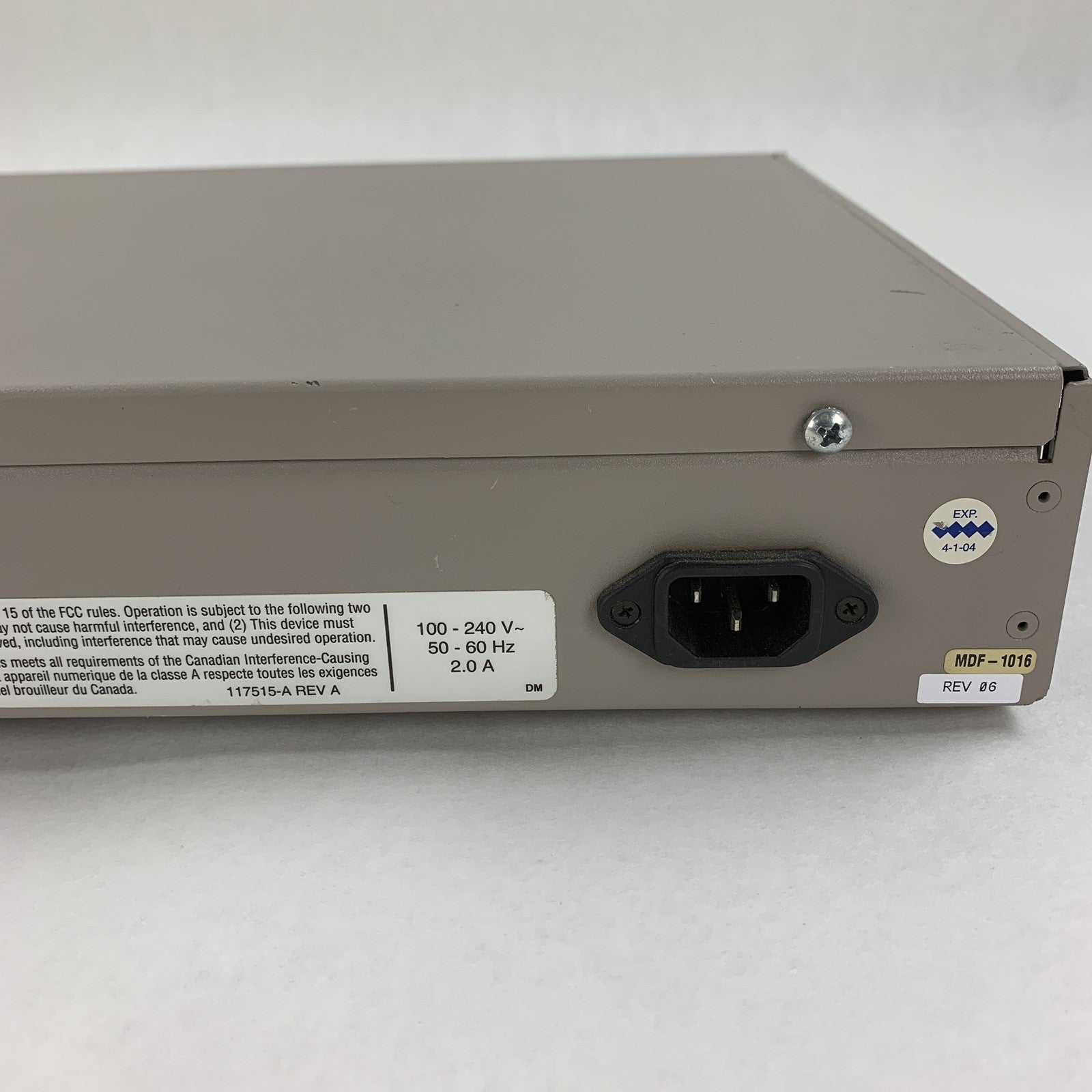 Bay Networks Baystack 350F-HD AL2012A08 24 Ports 10/100 Autosense Switch Tested