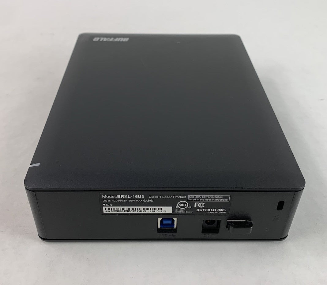 Buffalo BRXL-16U3 USB External Rewriteable Blu-ray/DVD Drive - Power Tested4