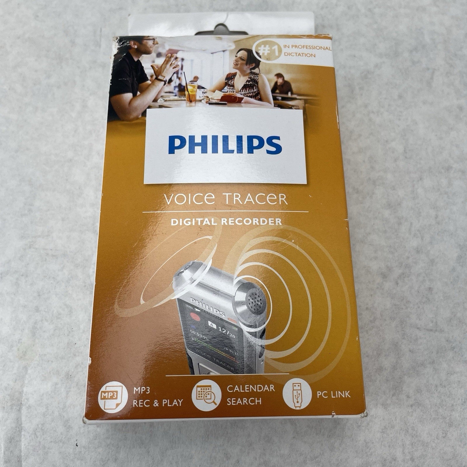 Philips DVT4100 VoiceTracer Digital Recorder New Open box1