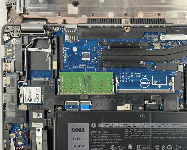 Dell Latitude 5420 14" i5-1135G7 1.40 GHz 8 GB RAM No SSD/OS/AC - Worn Paint