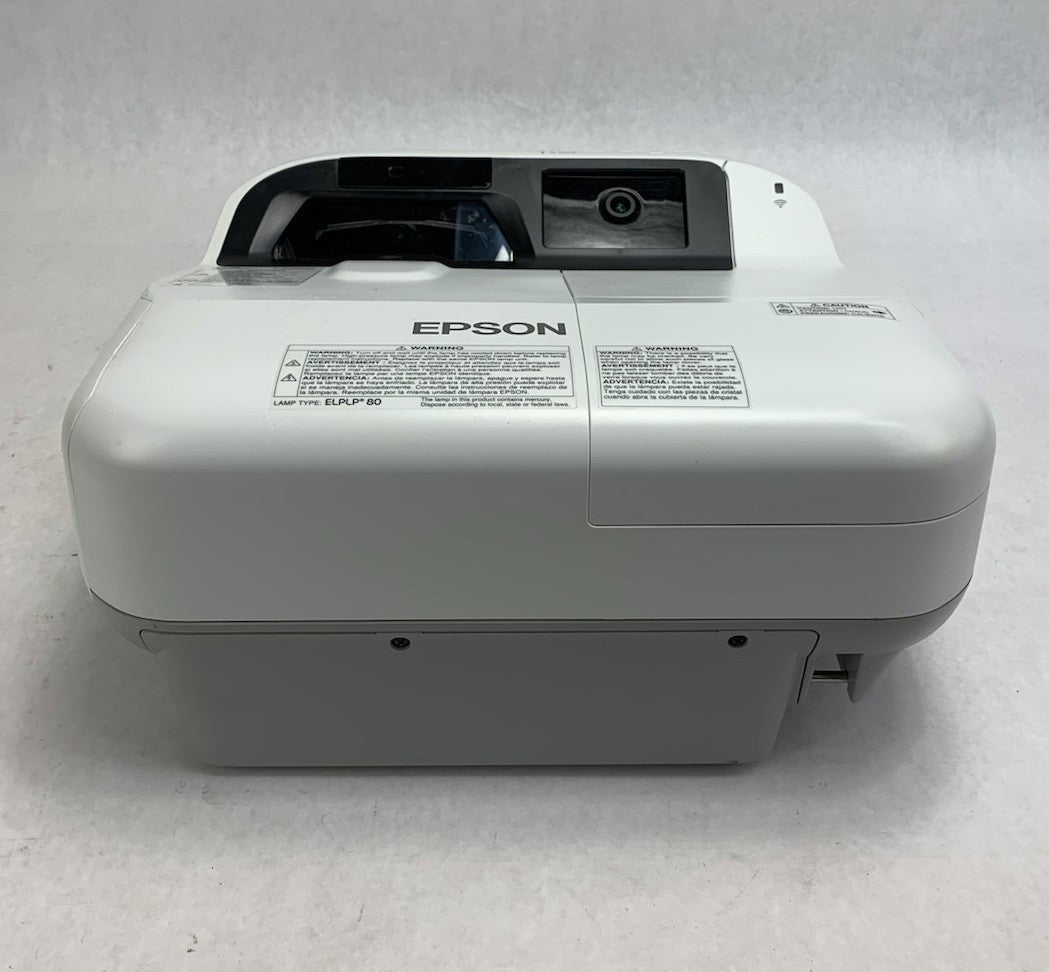 Epson BrightLink 595Wi H599A LCD Lamp Projector 2926 Lamp Hours - No Remote1