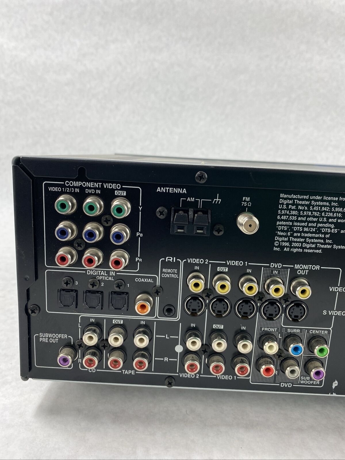 Onkyo TX-SR502 Home Theatre AV Receiver FOR PARTS SPARES REPAIRS NO SOUND