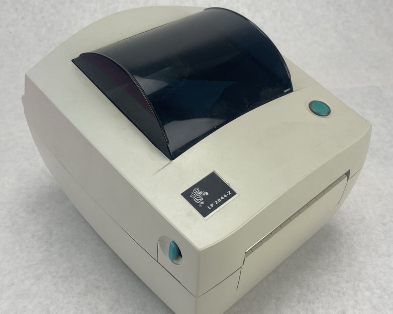 Zebra LP2844-Z Thermal Label Printer Tested Unknown Page Count No Power Cord