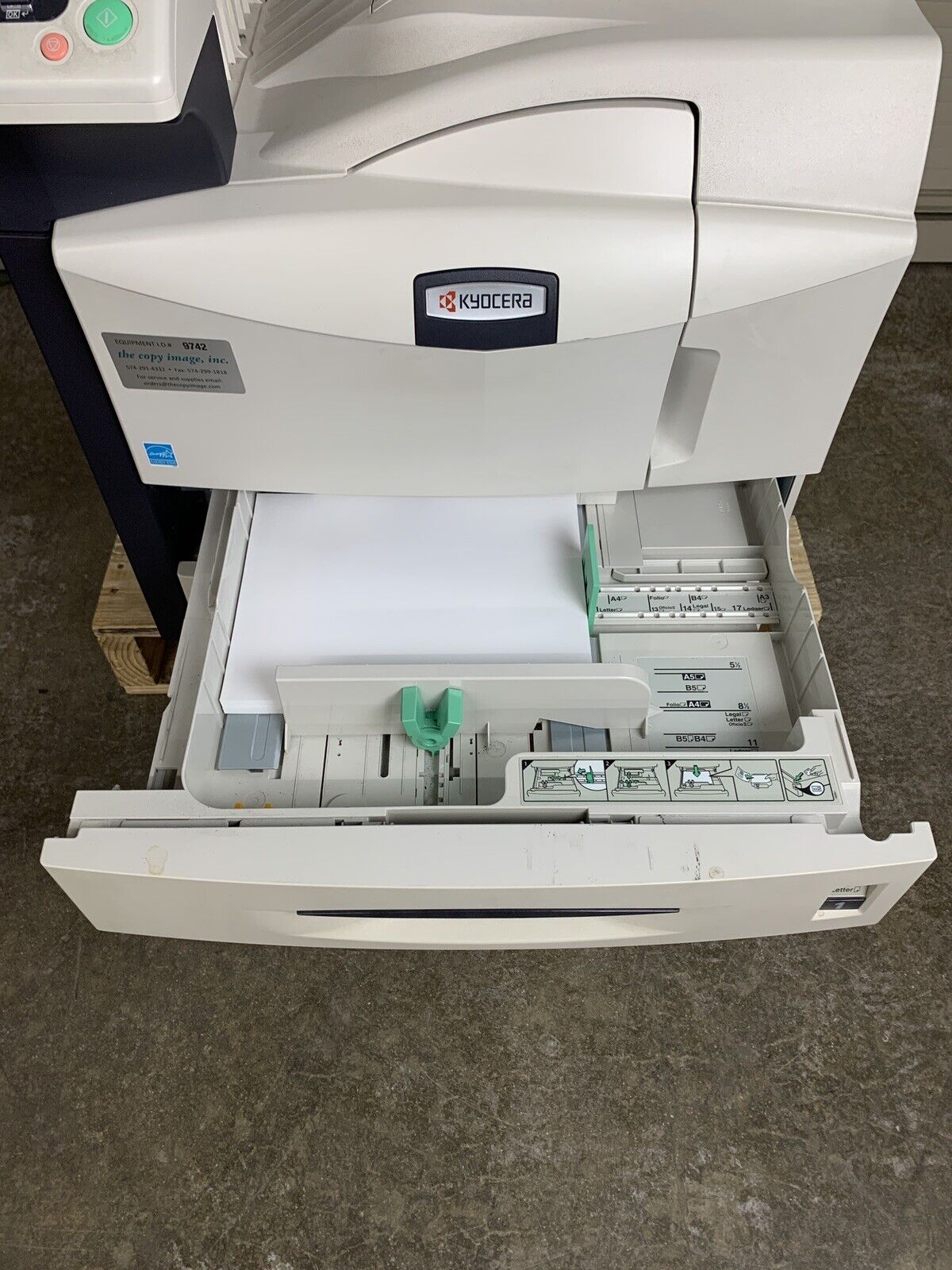 Kyocera FS-9530DN Enterprise Mono Laser Printer 605263 Page Count Tested