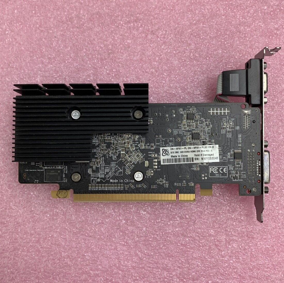 XFX AMD Radeon VPEACEDAR2PS4 1 GB DDR3 PCI-E Video Card