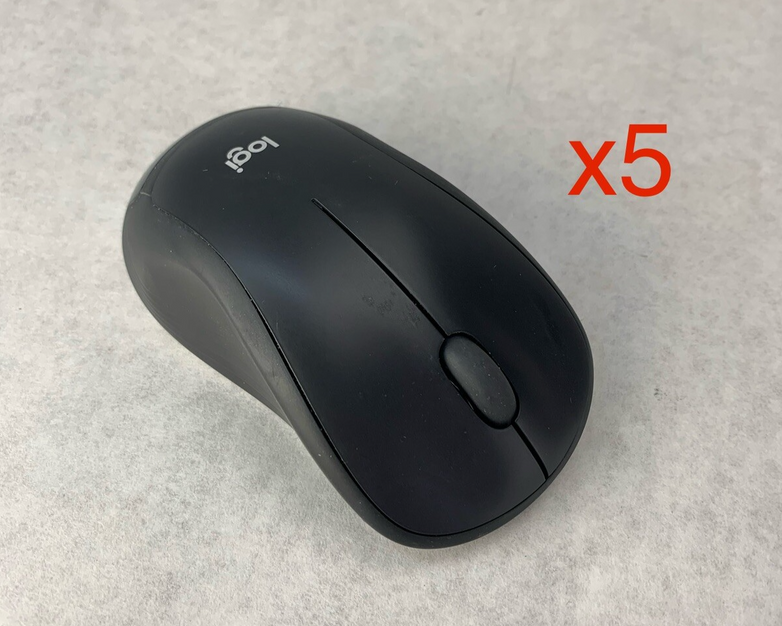 Logitech M310 Wireless Mouse 810-008625 w/ Dongle (Lot of 5)