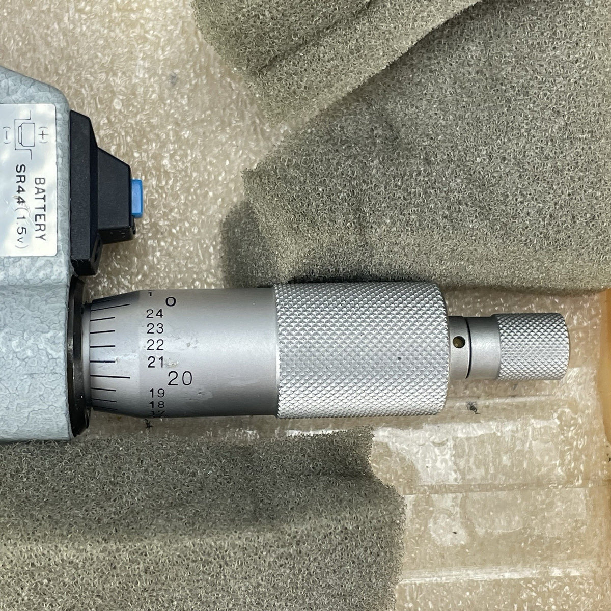 Mitutoyo 326 711 10 Digital Thread Micrometer 0 1" Error Code E 05 For Parts9