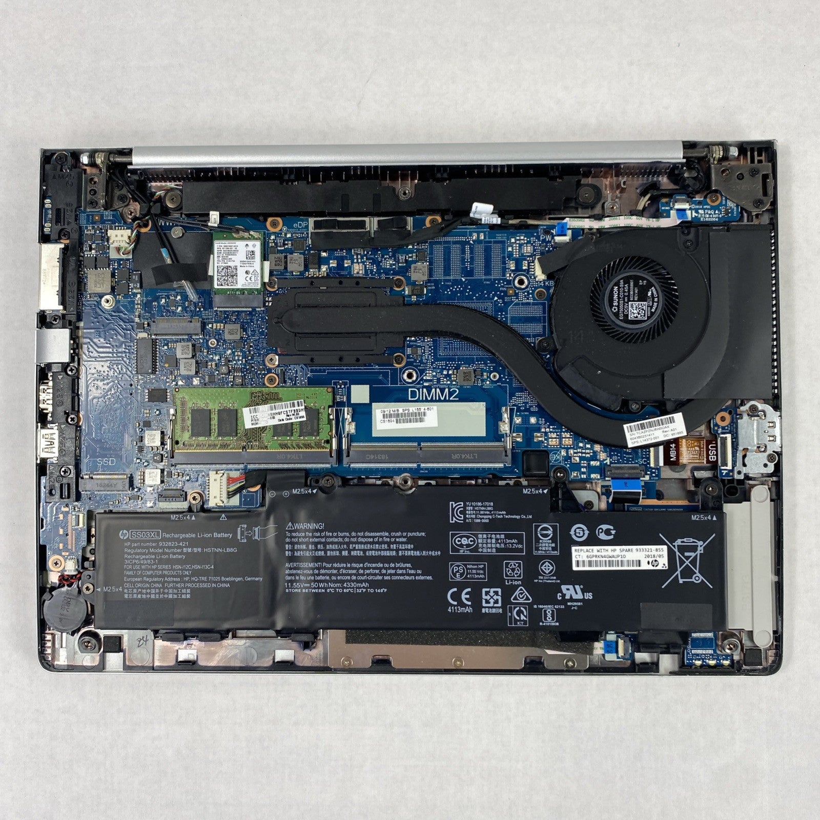 HP EliteBook 840 G5 Core i5-7200U 2.50 GHz 8 GB RAM 15.6" No HDD No OS