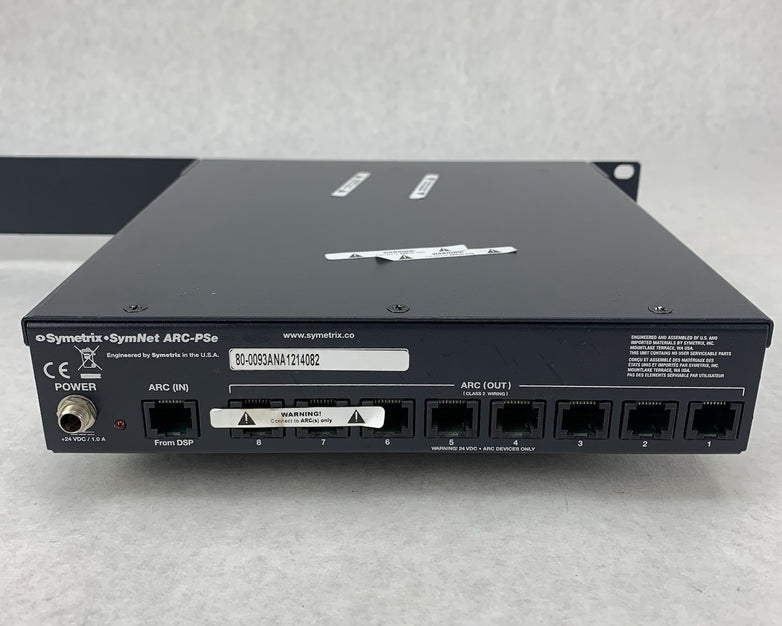 Symetrix ARC-PSe Rack Mount Wall Tested No Power Supply