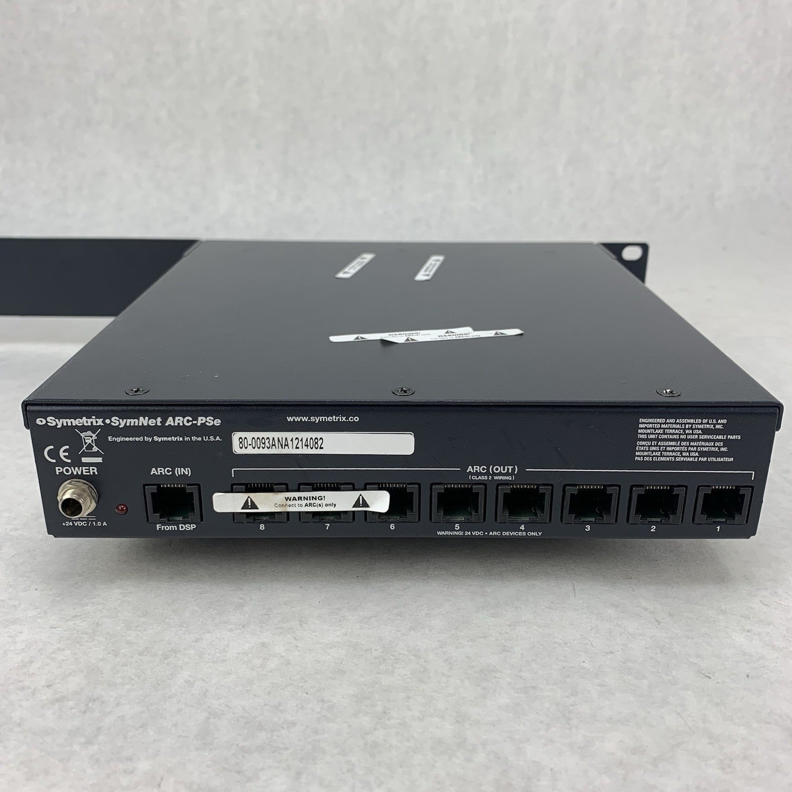 Symetrix ARC-PSe Rack Mount Wall Tested No Power Supply4