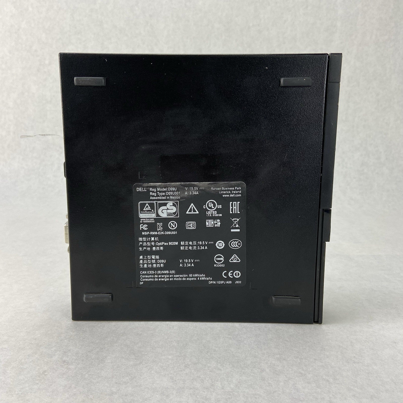 Dell Optiplex 9020M MFF Intel Core i5-4570T 2.9GHz 8GB RAM No AC/HDD/OS4