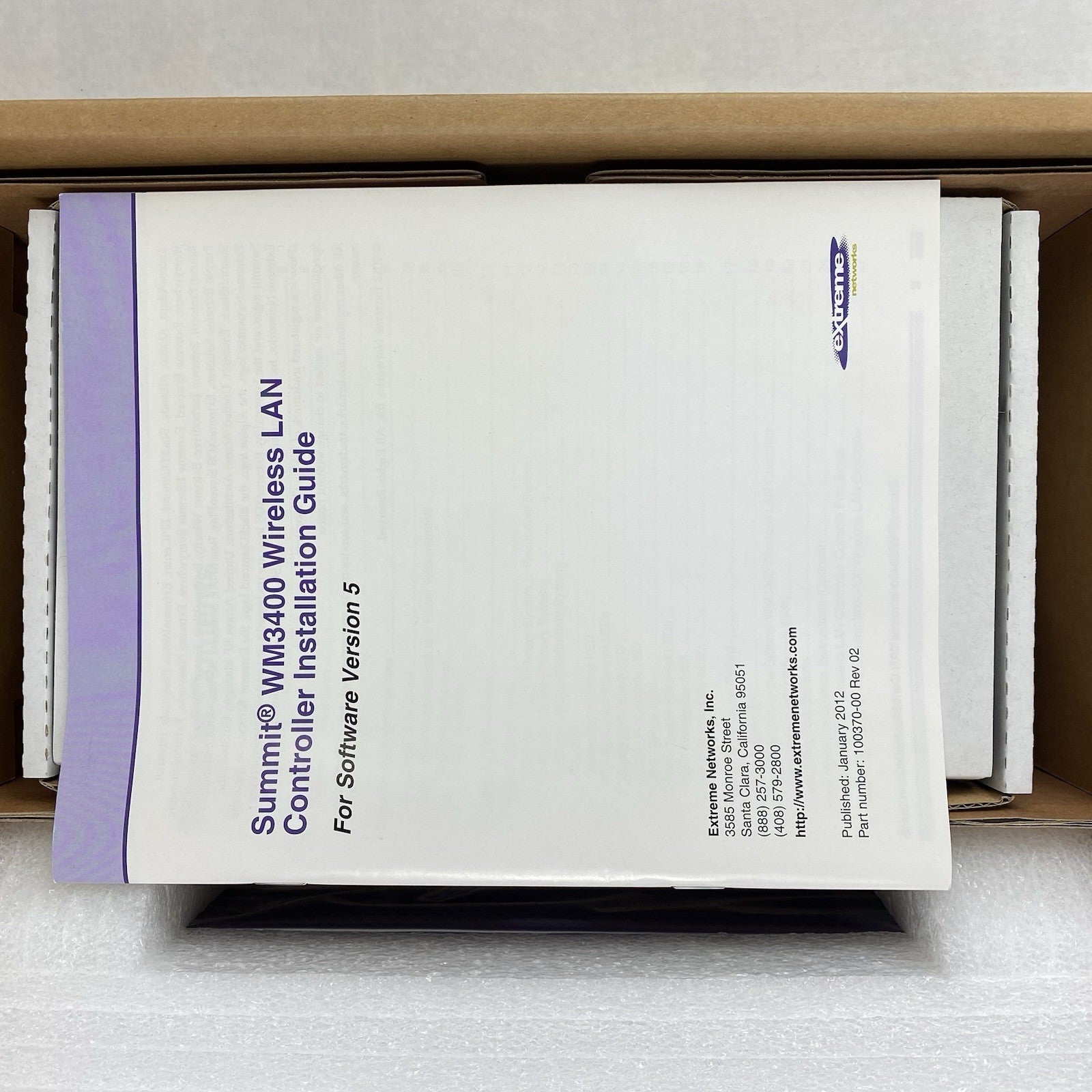 Extreme Networks 15717 Summit WM3400 WLAN Controller