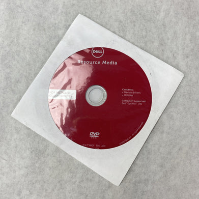 Genuine Dell 0745Y7 TYW3F OptiPlex 390 Resource Media DVD Drivers Utilities