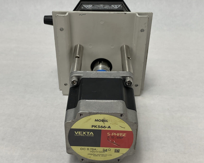 Masterflex 7518-60 Easy Load Pump Head w/ Vexta PK566-A 5-Phase 0.72 Degree Step