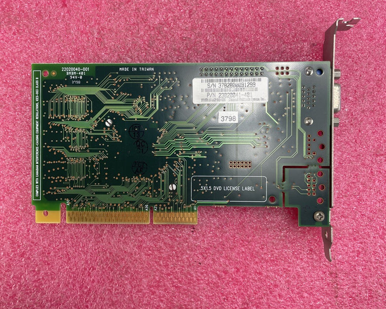 Diamnond Multimedia SPDSTR A50 AGP 8MB Graphics Card