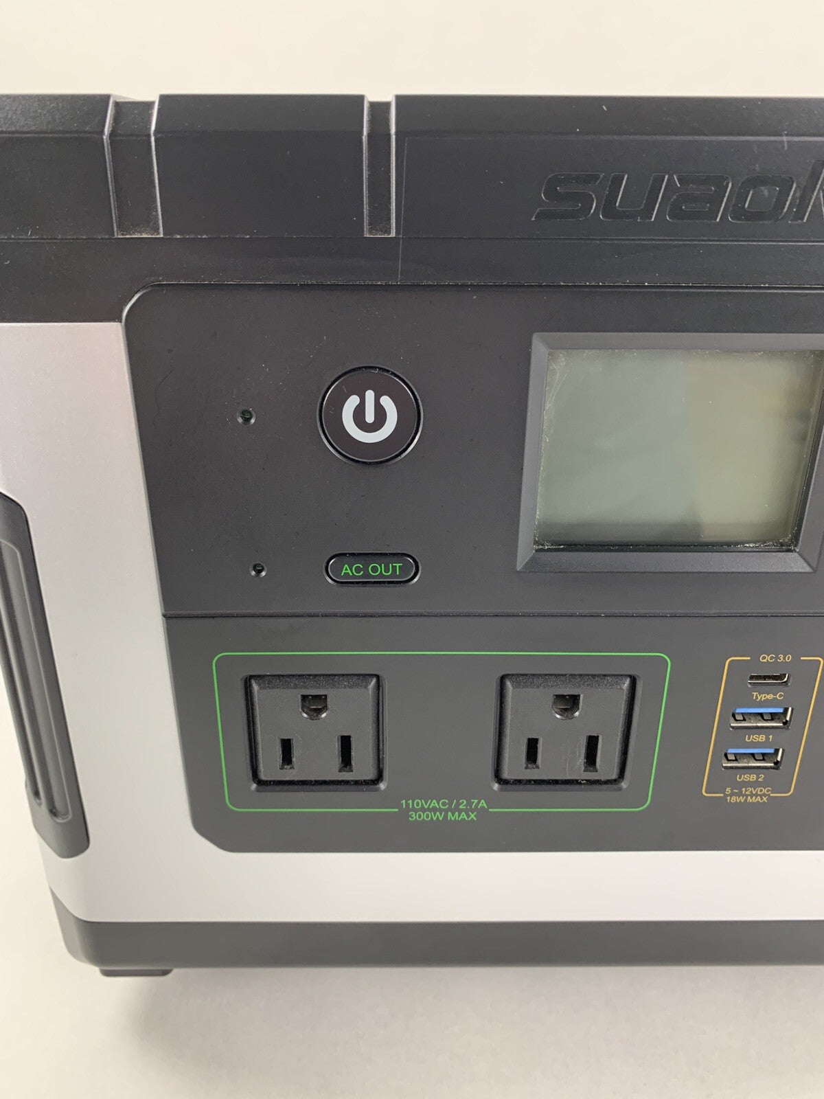 Suaki G500 Portable Power Station 500Wh 110V-60 50Hz 300W Powers and Charges