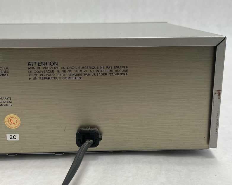 Sony TC-FX33B Stereo Cassette Deck For Parts